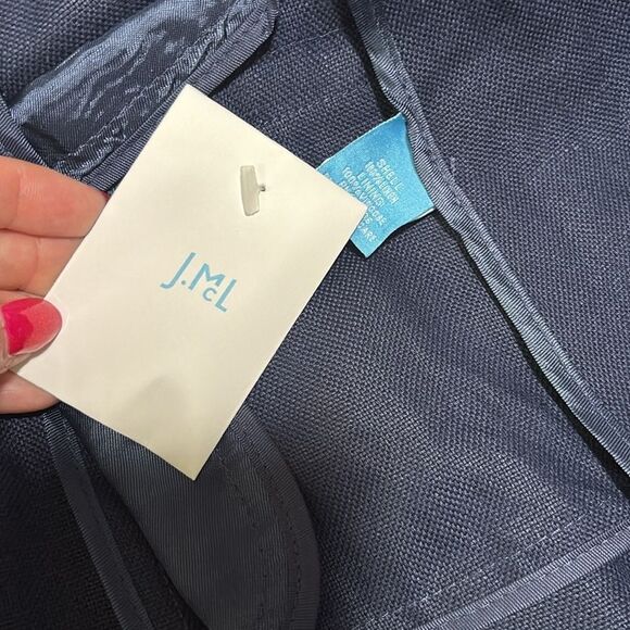 NWOT J.McLaughlin Linen Ressie Jacket - Picture 6 of 6